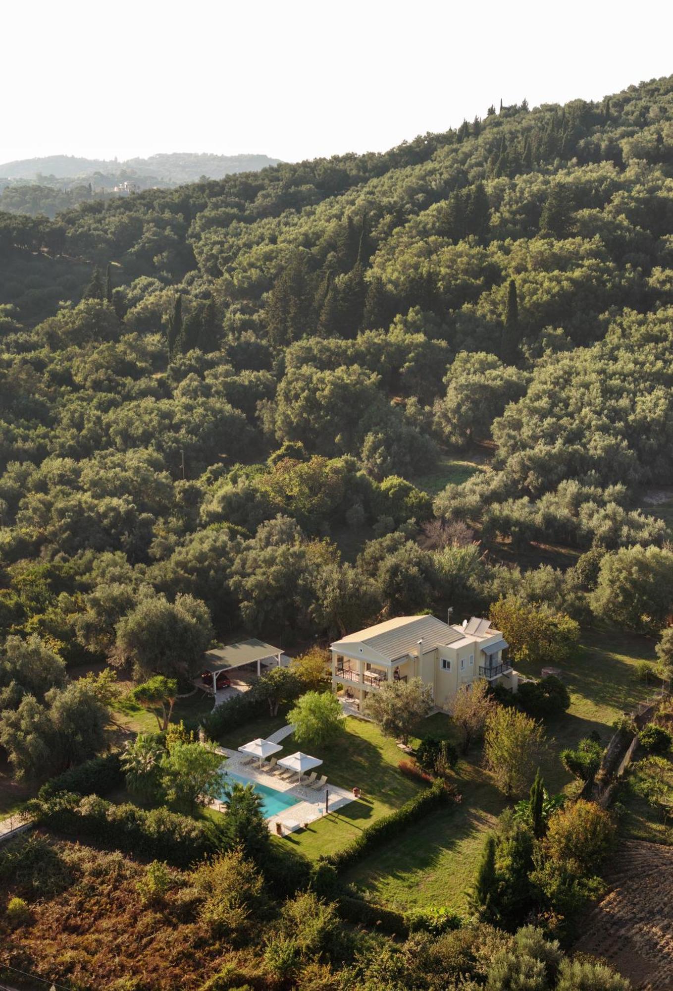 Villa Stefania อายีโอส เยออร์ยิโอส ปากอน ภายนอก รูปภาพ
