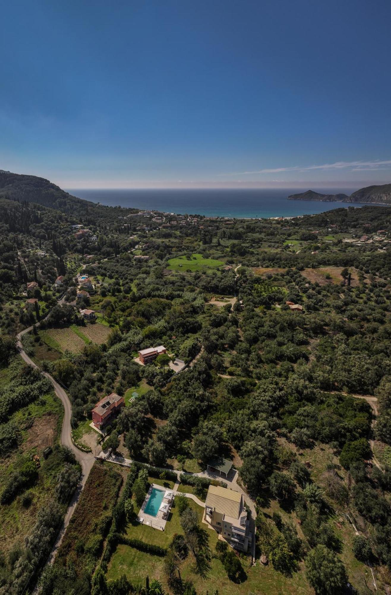 Villa Stefania อายีโอส เยออร์ยิโอส ปากอน ภายนอก รูปภาพ